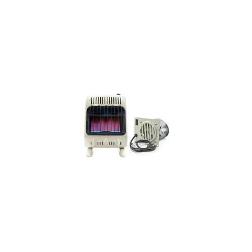 Mr. Heater Vent Free Blower Fan Kit and Blue Flame Natural Gas Heater