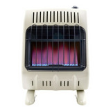 Mr. Heater Vent Free Blower Fan Kit and Blue Flame Natural Gas Heater