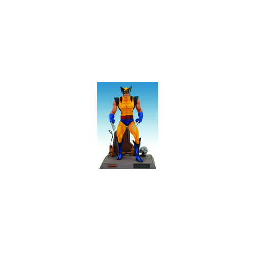 Diamond Select Toys 7-Inch Wolverine Action Figure with Deluxe Weapon X-Base