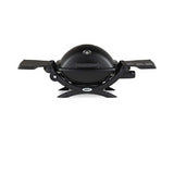 Weber Q 1200 Gas Grill - LP Gas (Black) with Grill Cover