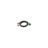Weber Q 1200 Gas Grill (Green) and Adapter Hose