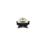 Weber Q1200 Liquid Propane Grill (Titanium) Starter Bundle
