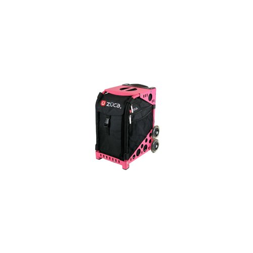 Zuca Obsidian Black Sport Insert Bag & Pink Frame