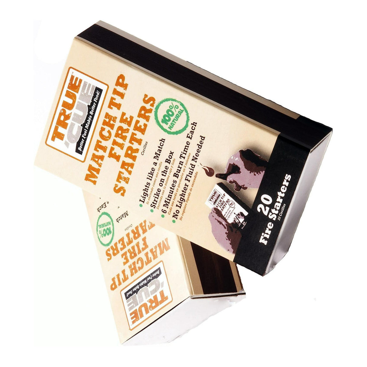 Broil King True 'Cue Natural Wood 20-Piece Match Tip Fire Starter