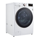 LG 4.5 Cubic Feet Smart Front Load Washer with TurboWash Technology (White)
