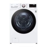 LG 4.5 Cubic Feet Smart Front Load Washer with TurboWash Technology (White)