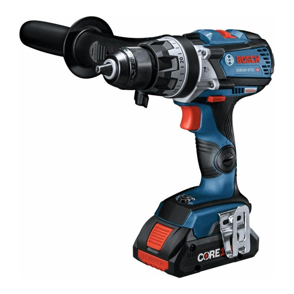 Bosch 18V Brushless Connected-Ready 1/2 Hammer Drill/Driver Kit with 2 Batteries