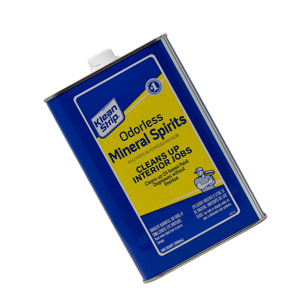 Klean-Strip QKSP94005CA 1 Quart Odorless Mineral Spirits for Interior Jobs