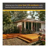 Cabot Semi-Transparent Low VOC Semi-Transparent Oil-Based Stain (Redwood)