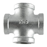 LDR Industries 311CR-114 1-1/4-Inch Galvanized Zinc Coated Cross Malleable