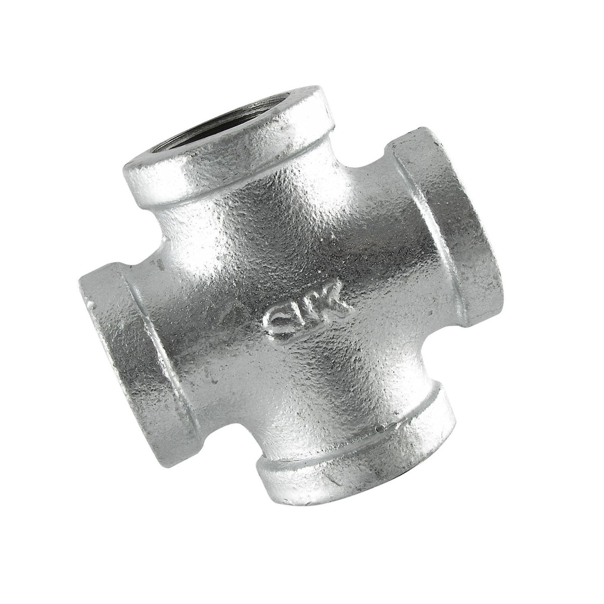 LDR Industries 311CR-114 1-1/4-Inch Galvanized Zinc Coated Cross Malleable