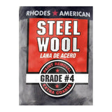 Homax Rhodes American Grade 4 Extra Coarse Heavy-Duty Steel Wool Pad (12-Pack)