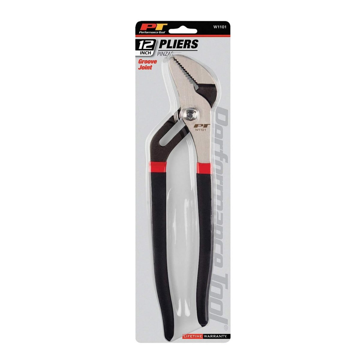 Performance Tool W1101 Drop Forged Alloy Steel Pliers with Cushion Grip Handles