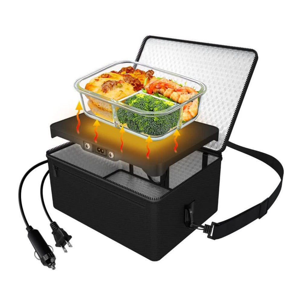 ROTTOGOON Portable 12V, 24V, and 110V Food Warmer, Mini Oven and Lunch Box
