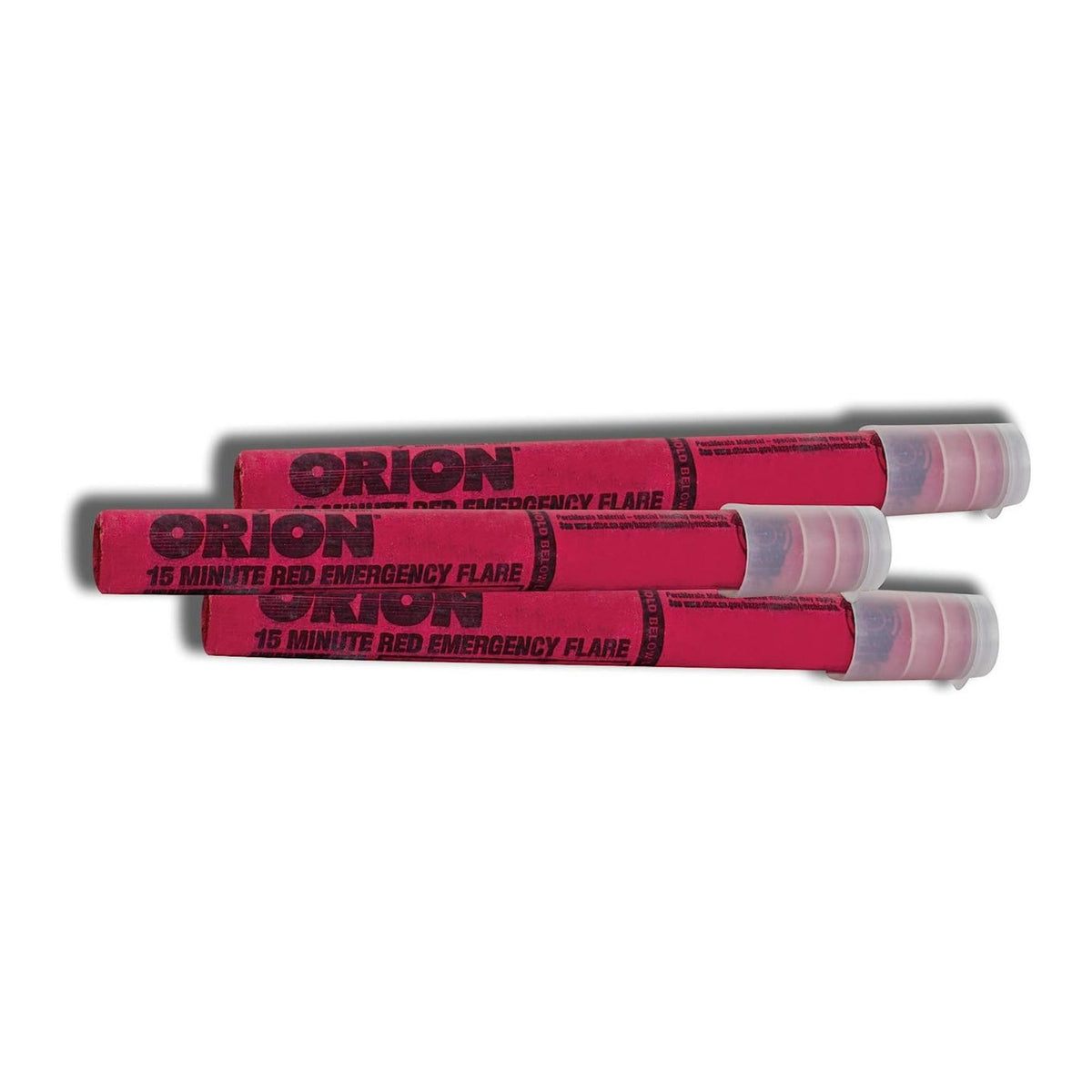 Orion Safety Non-Perchlorate Formula No Batteries Three 15-Minute Road Flares