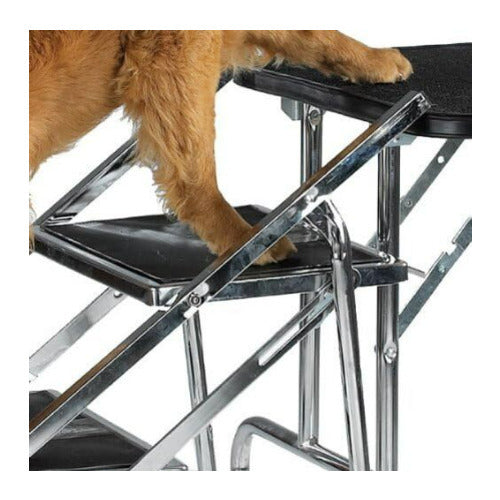 Master Equipment Steel Portable Foldable Pet Stairs for Older Dogs to Climb