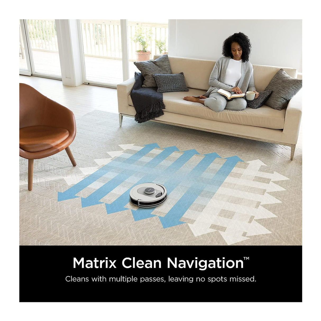 Shark AI Ultra Robot Vacuum with Matrix Clean and Self-Empty Base (Silver/Black)