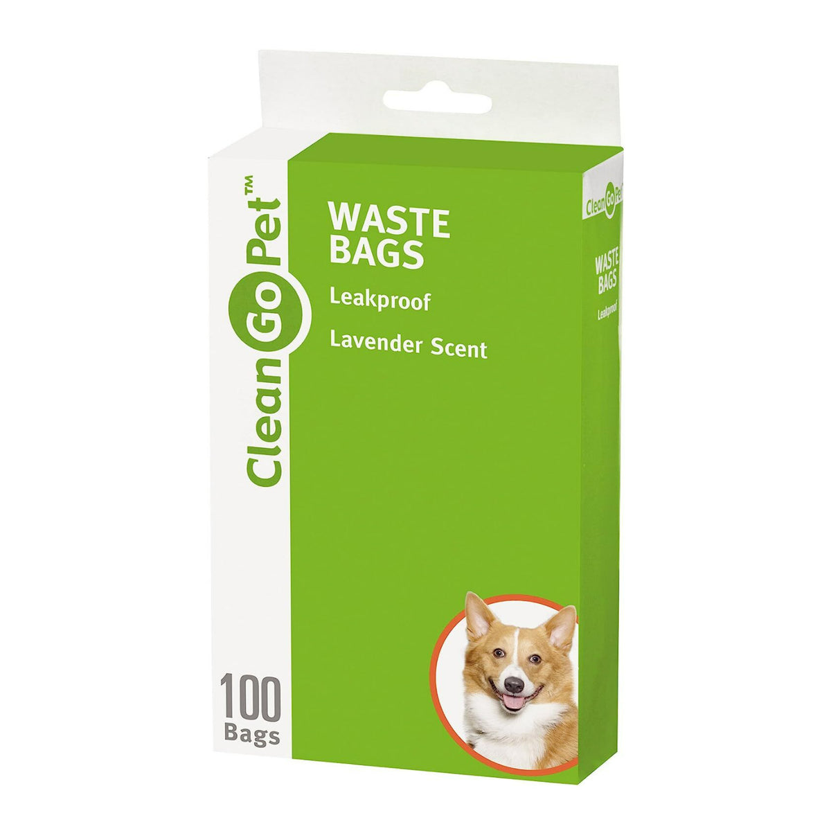 Clean Go Pet Lavender Scent Doggy Waste Bags with Quick-Tie Handles (100-Count)