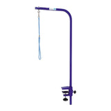 Master Equipment Aluminum Pet Grooming Adjustable Arm with Clamp (Blue)