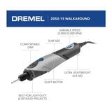 Dremel 2050-15 Stylo+ Lightweight Versatile Slim Craft Rotary Tool (15-Piece)