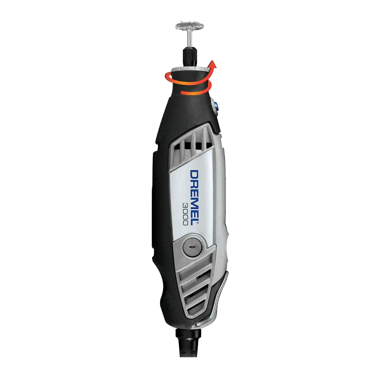 Dremel 3000 Corded Electric Variable Speed Rotary Tool Value Pack (Black, Gray)