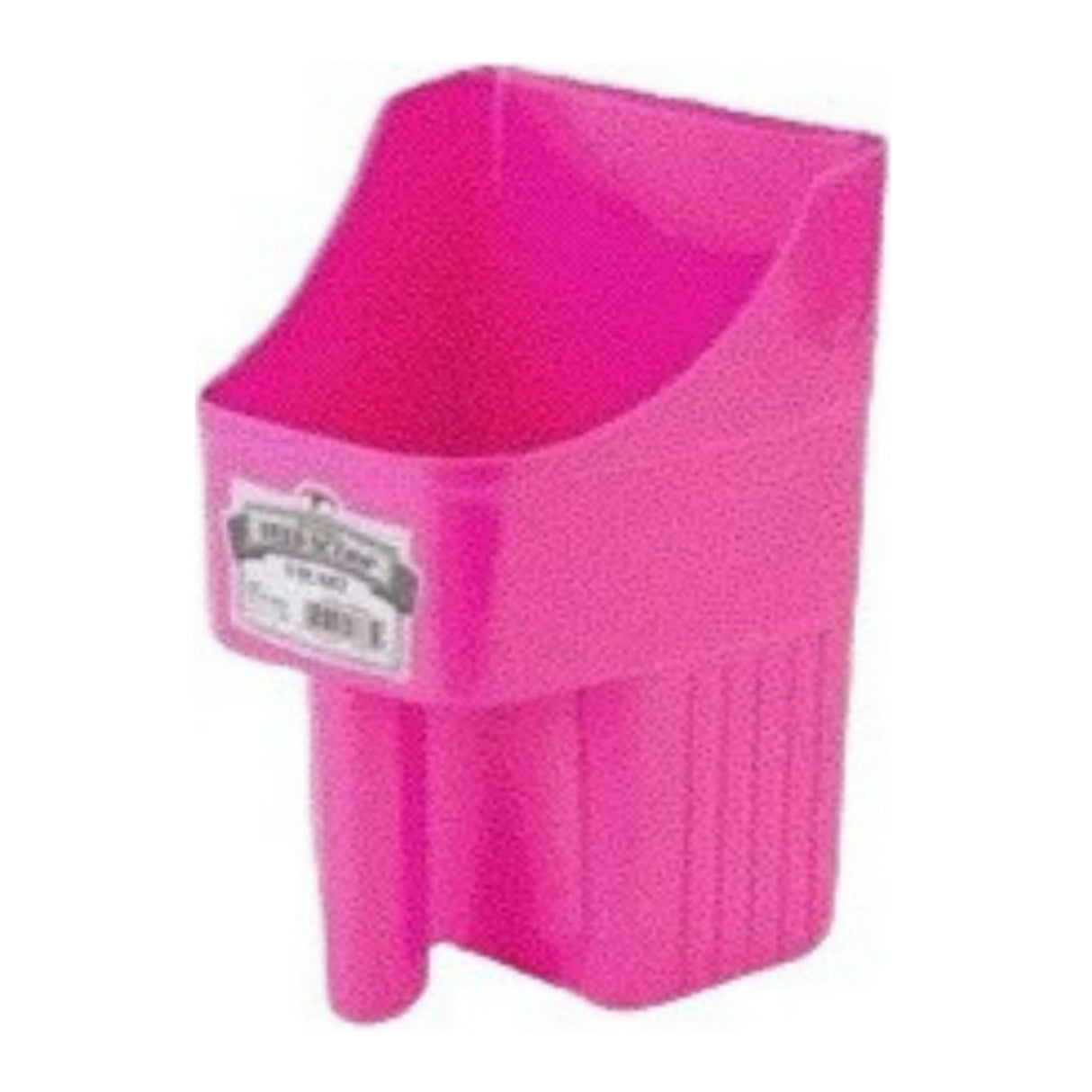 Little Giant 3-Quart Effortless Enclosed Feed Scoop with Convenient Handle(Pink)