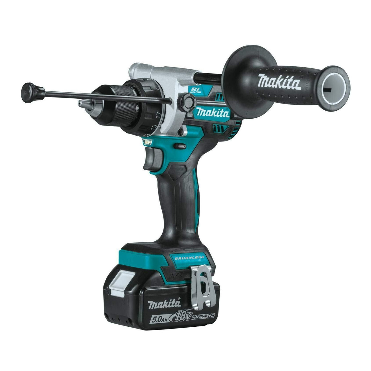Makita 18V LXT Lithium-Ion 5.0Ah Brushless Cordless 2-Piece Combo Kit