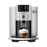 Jura E6 Automatic Espresso Machine with Programmable Coffee Strength (Platinum)