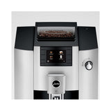 Jura E6 Automatic Espresso Machine with Programmable Coffee Strength (Platinum)