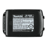 Makita BL1850B-2 18V LXT Lithium-Ion 5.0Ah Battery, 2/pk, Black
