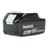Makita BL1850B-2 18V LXT Lithium-Ion 5.0Ah Battery, 2/pk, Black