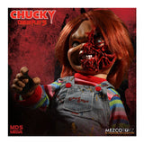 Mezco Toyz Child's Play 3 Talking Pizza Face Chucky 15-Inch Action Figure