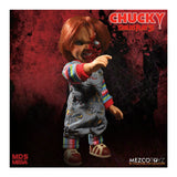 Mezco Toyz Child's Play 3 Talking Pizza Face Chucky 15-Inch Action Figure