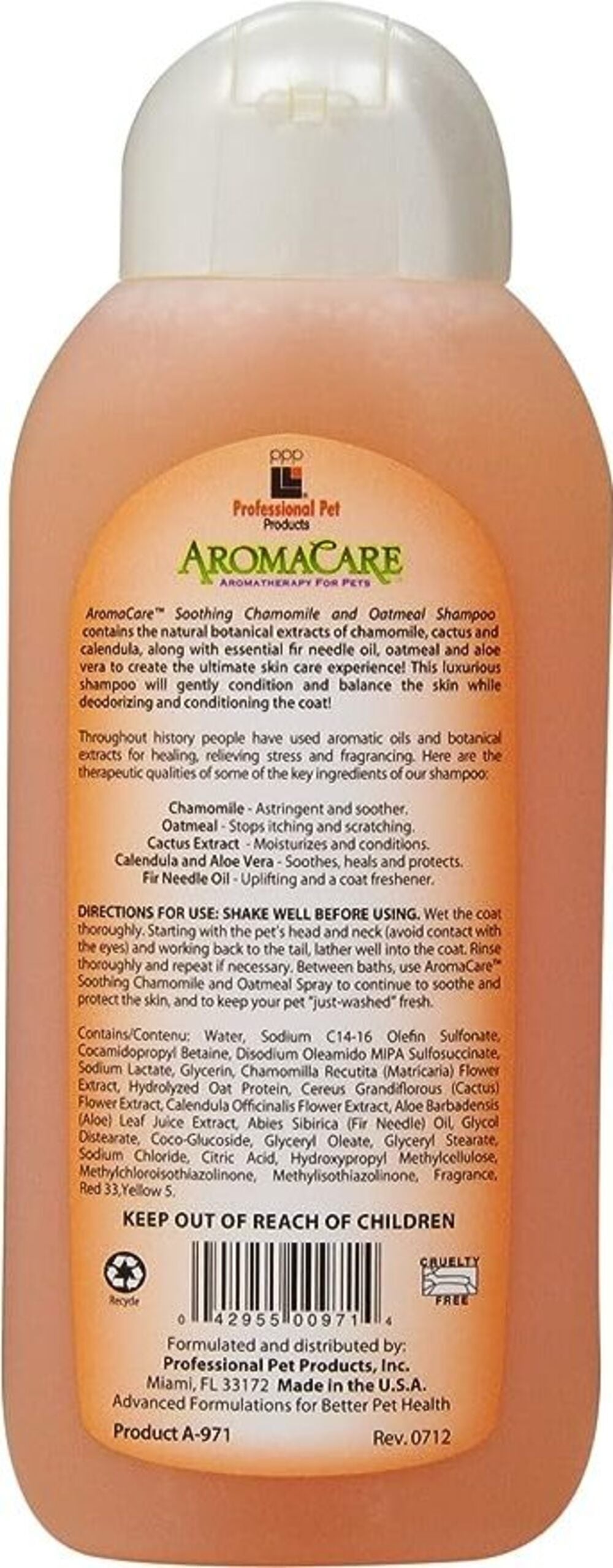 PY AromaCare Cham/Oatml Shamp13.5oz