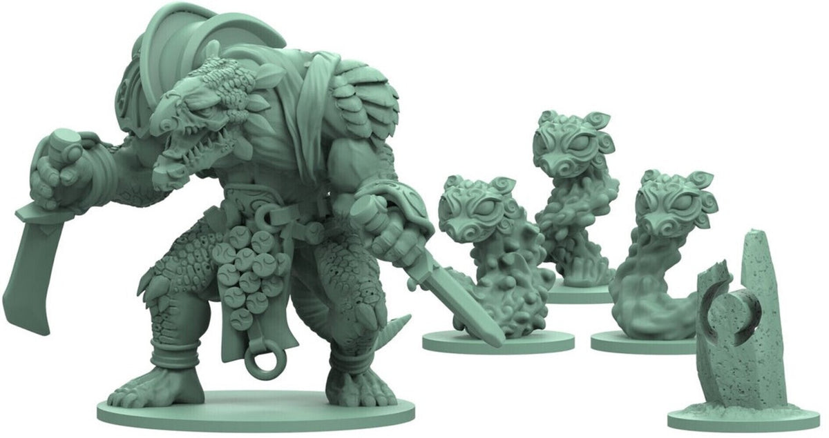 Steamforged Games Godtear: Raith Marid, The Rising Tsunami Champions Set