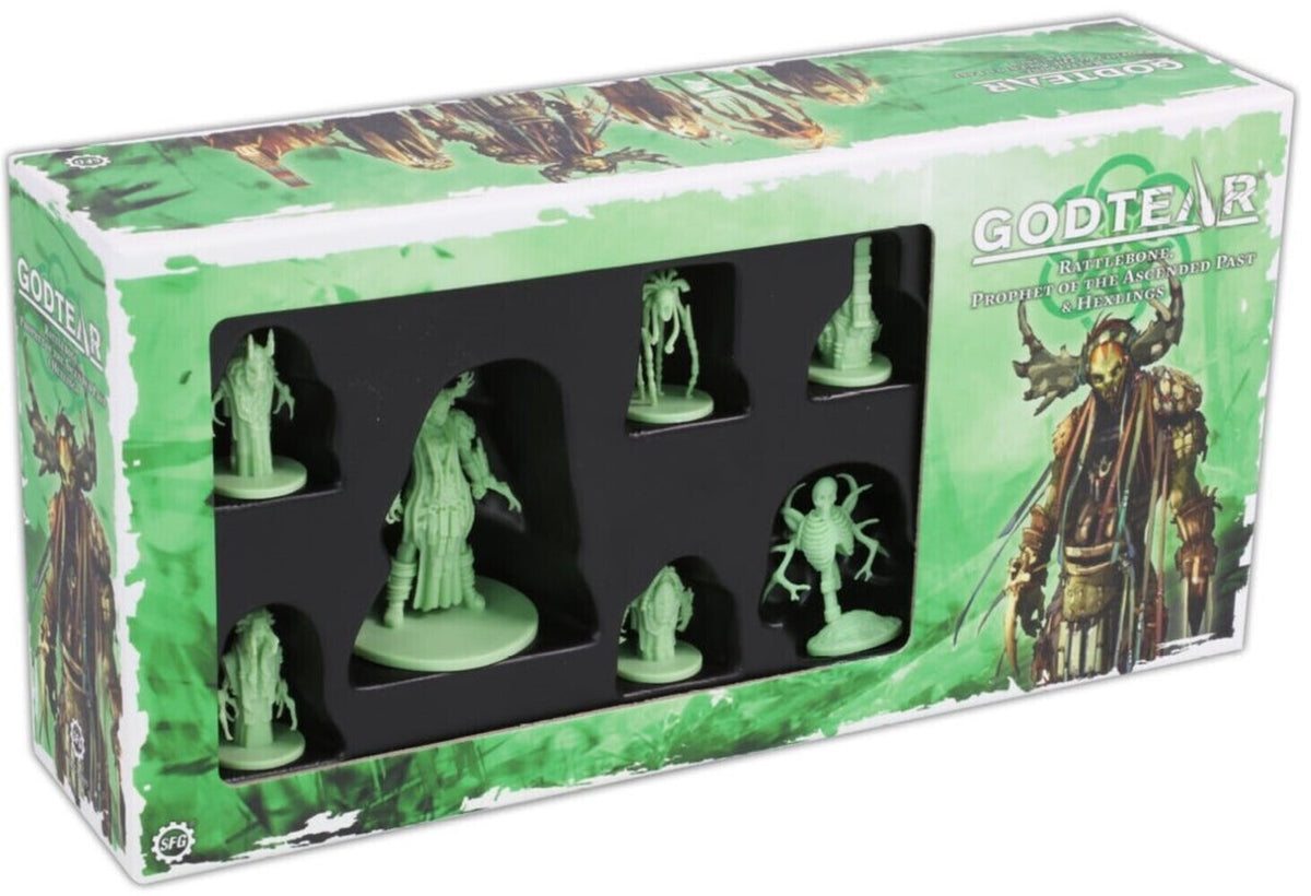 Steamforged Games Godtear: Rattlebone, Prophet of The Ascended Champions Set
