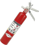 Amerex B417, 2.5 lb. ABC Class A B C Fire Extinguisher with Wall Bracket, 2 Pack