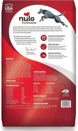 Nulo Frontrunner Dry Dog Food Grain Inclusive Recipe with Beef, Barley and Lamb