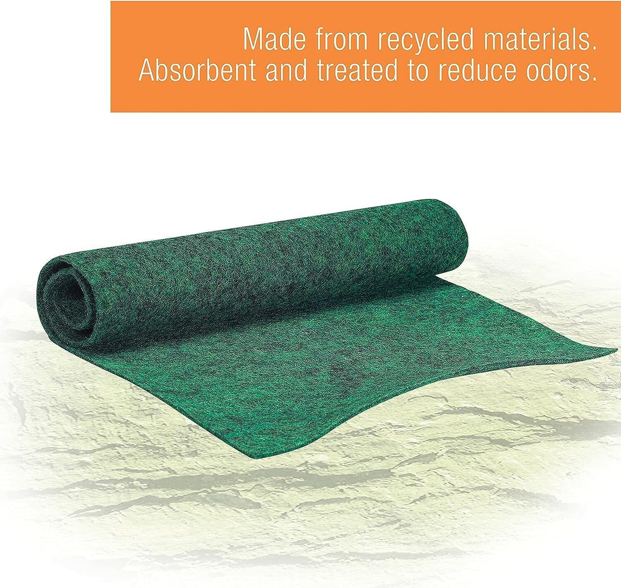 Zilla 1 Pack of Terrarium Liners, 40/50 Gallon, Green