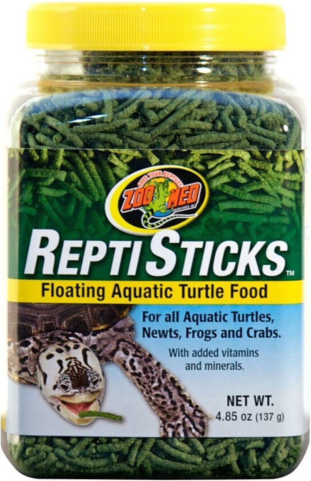 Zoo Med Reptisticks Turtle Food 5 Oz