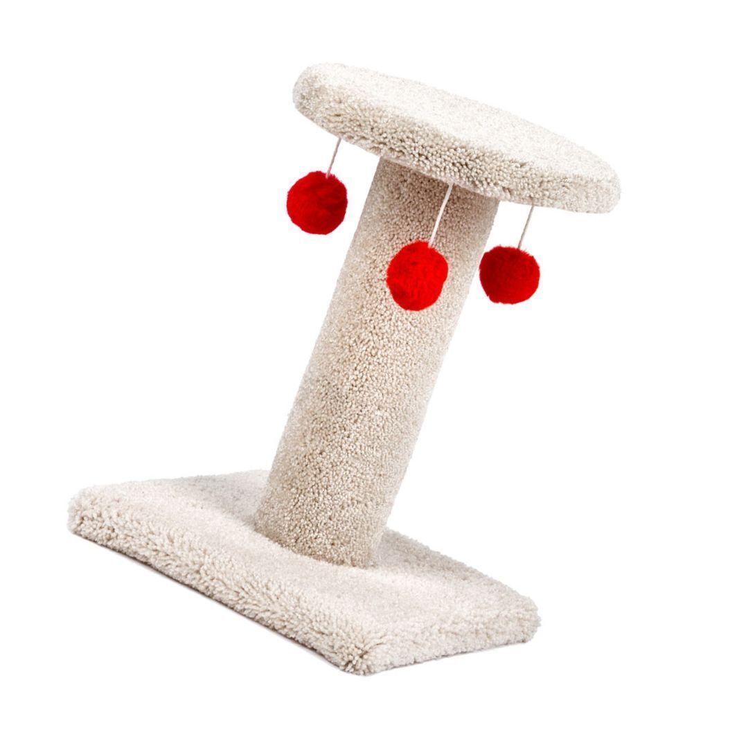 Classy Kitty 17 inches Spinning Cat Post with Toys