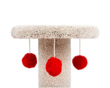Classy Kitty 17 inches Spinning Cat Post with Toys