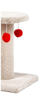 Classy Kitty 17 inches Spinning Cat Post with Toys