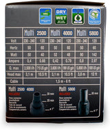 SICCE MULTI 2500 Multifunction Aquarium Pump, 715 GPH