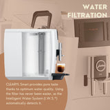 Jura E6 Automatic Espresso Machine with Stabilizer, and Accessories