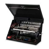 Montezuma XL450G 36 x 17 inch Triangle Toolbox (Steel, Textured Light Gray)