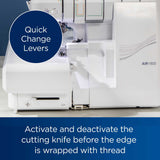 Brother AIR1800 Air Serger Sewing Machine with Air Threading Technology