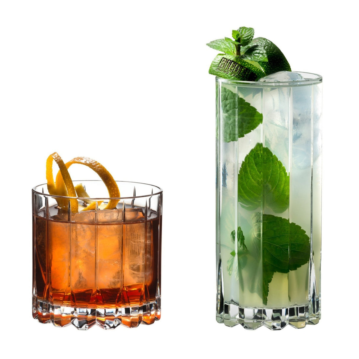 Riedel Drink Specific Glassware Rocks and Highball Set of 16 w/Aerator and Cloth