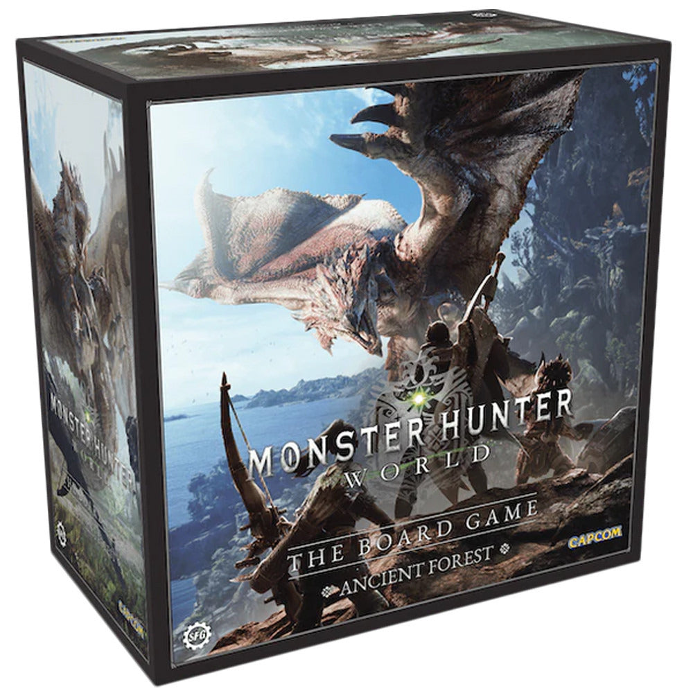 Steamforged Games Monster Hunter World Ancient Forest Board Game w/Paint Set