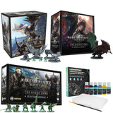 Steamforged Games Monster Hunter World Ancient Forest Board Game w/Paint Set